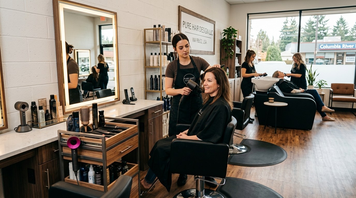 Illustration of Pure Hair Design LLC, beauty salon in Longview, WA, photo 5 of 5